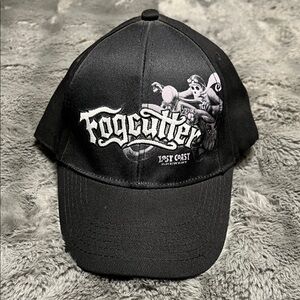 Fogcutter Black Baseball Cap